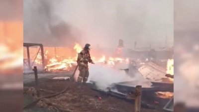 Пожары повредили 188 строений в садоводствах Иркутской области