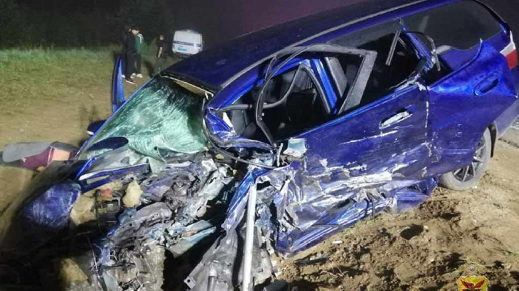 В лобовом ДТП в Забайкалье погибли 4 человека, среди жертв двое детей