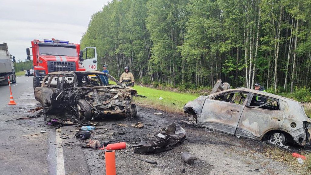 Три человека погибли в ДТП под Тюменью