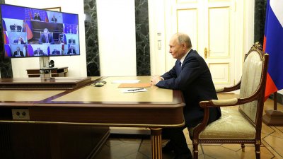 Путин провел первое совещание Совбеза после назначения Шойгу